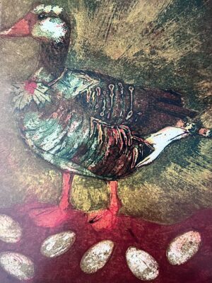 GOLDEN GOOSE A5 Christmas Cards with envelopes x5